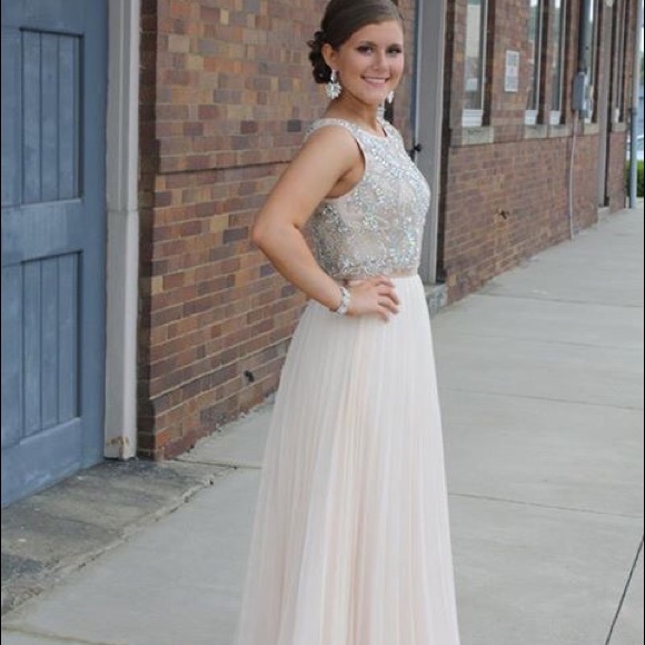 Size 4 Illusion gown from Camille LaVie
