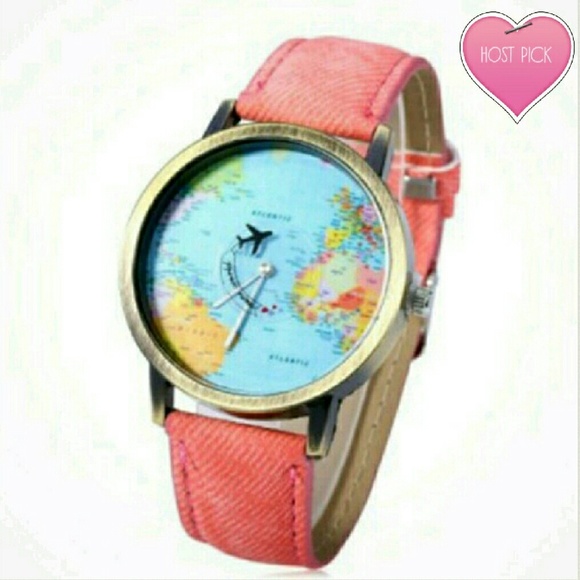 Accessories - world map watch (last one)