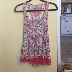 Floral tank top