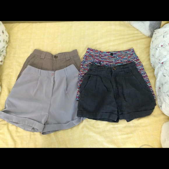 American Apparel Cuff Shorts Lot
