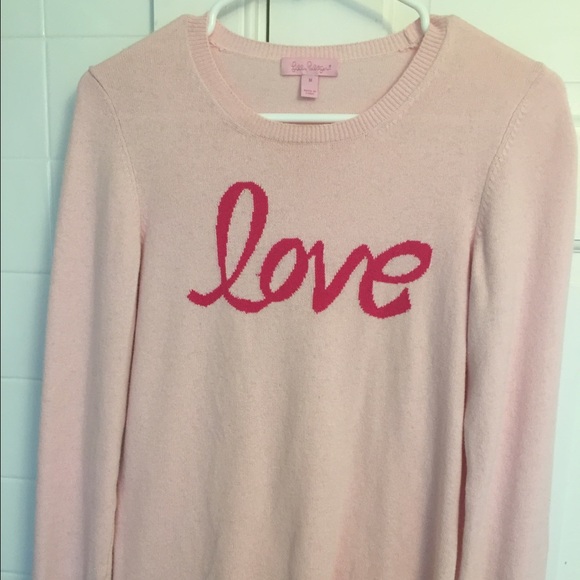 Lilly Pulitzer Love sweater