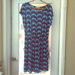 Lilly Pulitzer summer dolman short sleeve dress