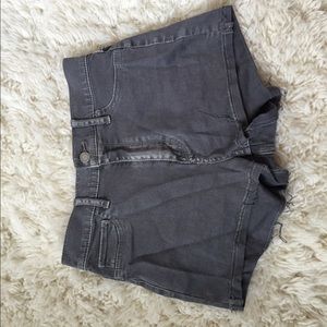 HOLISTER High Waisted Grey Shorts
