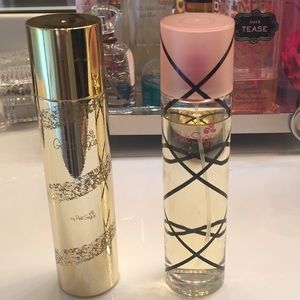 Gold sugar and pink sugar sensual