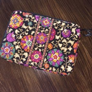 Vera Bradley laptop sleeve- Suzani print