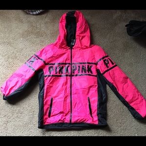 Victoria's Secret Pink rain jacket
