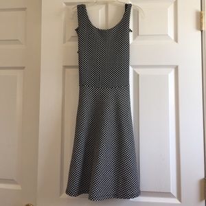 summer polka dot dress size small