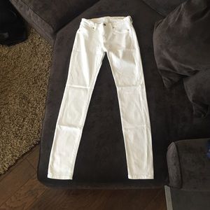 Blank NYC, White slim fit denim