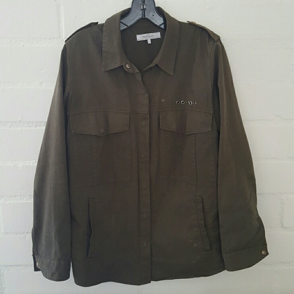 Zara military utility jacket