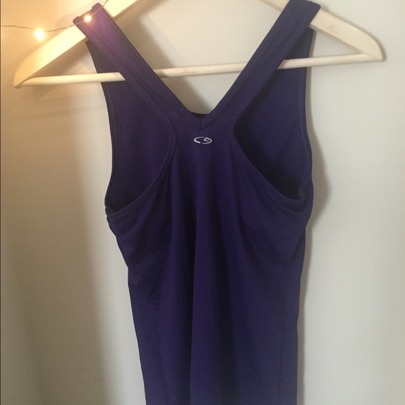 Purple Racerback Tank - Picture 2 of 2