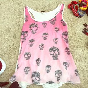 Skull Tank Top