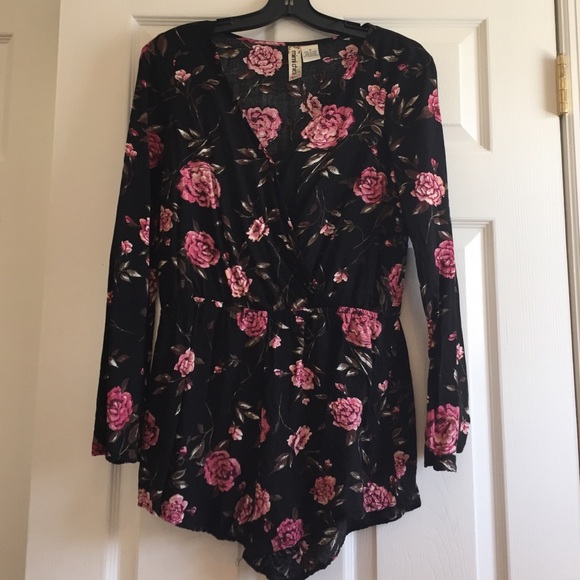 long sleeve romper