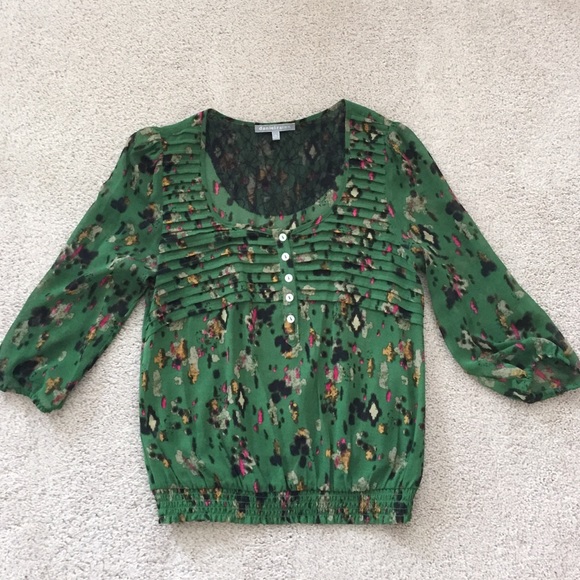 Sheer blouse