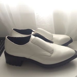White Oxford Loafers