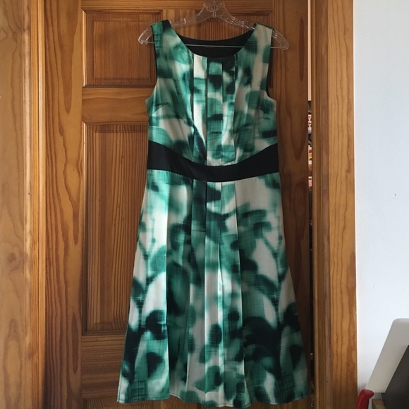 The Limited green dress
