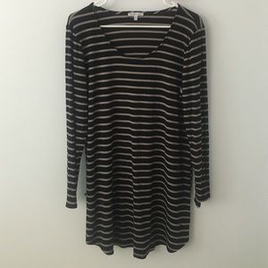 Long sleeve t-shirt dress