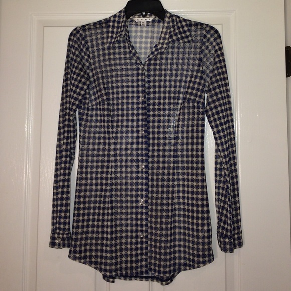 CAbi shirt. #736 Mesh Shirt.