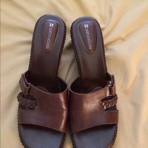 Chocolate brown sandals