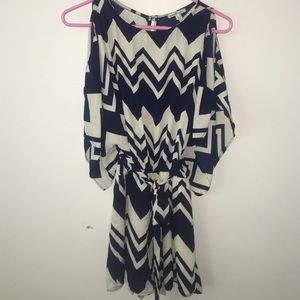 Chevron jumpsuit