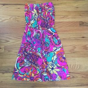 Strapless Lilly Pulitzer dress