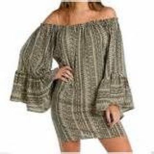 Off the shoulder dress