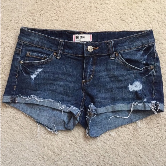 Jean shorts from garage