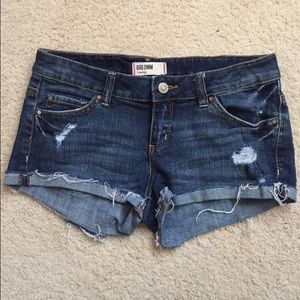 Jean shorts from garage