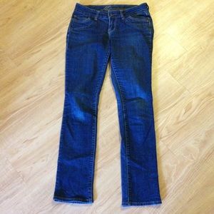 Delia's size 0S dark wash jeans