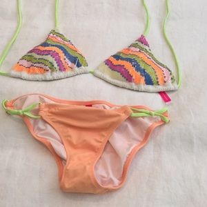 Victoria's Secret multi-colored sequin bikini