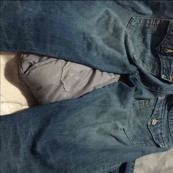 true religion brand jean shorts