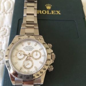 Rolex Daytona White Dial Cosmograph