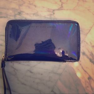 Marc Jacobs blue wallet/phone case