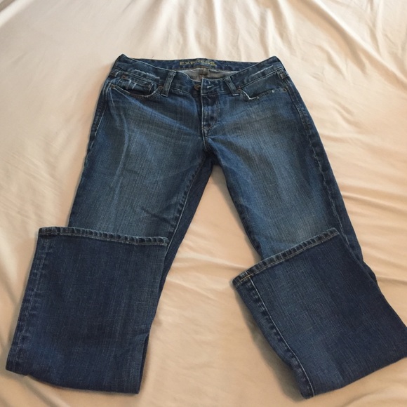 Express Eva boot cut jeans. 4s