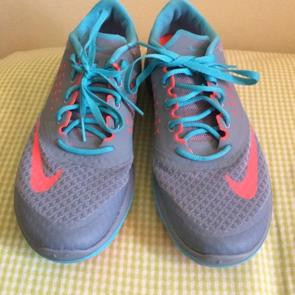 Grey and blue Fitsole lite run Nike - Picture 3 of 3