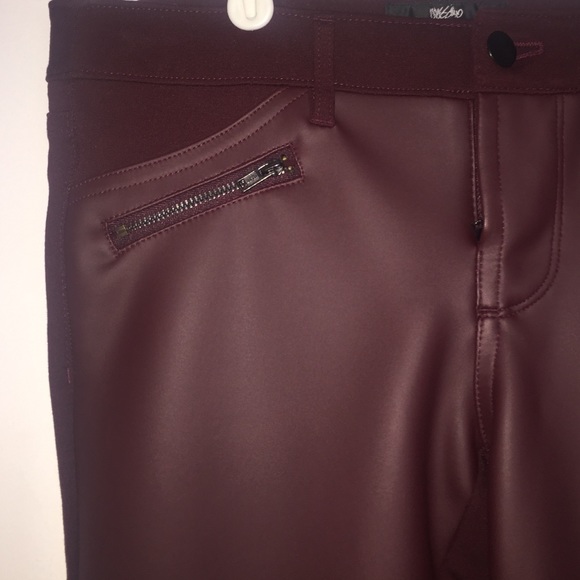 Faux Leather Jeggings