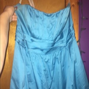 Prom Dress. Short. Light blue.