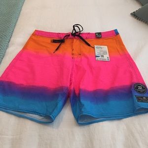 Billabong neon board shorts