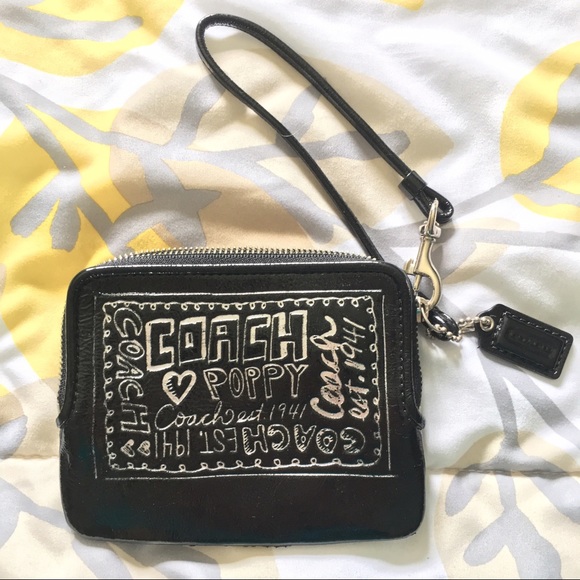 Coach Poppy Wristlet