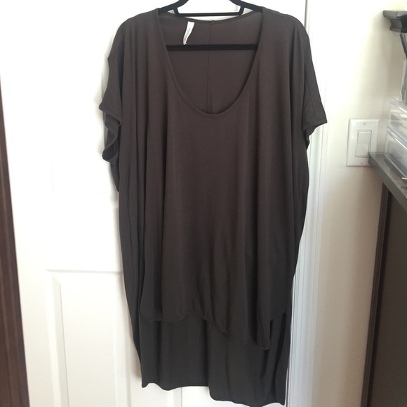 Grey Won Hundred Shirt Dress