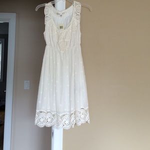 White dress size small new with tags
