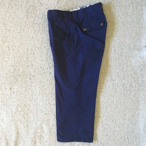 Capris pants in navy
