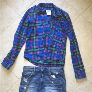 Abercrombie & Fitch flannel