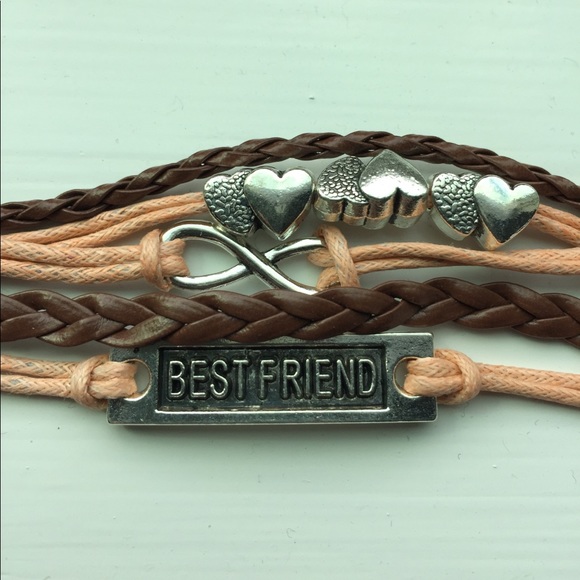 "Best Friend"Bracelet Infinity Style - Picture 3 of 4