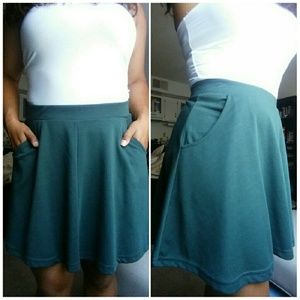 Hunter Green Skirt