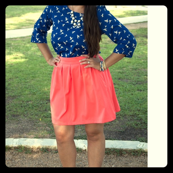 Emmelee Dresses & Skirts - Coral Emmelee skirt