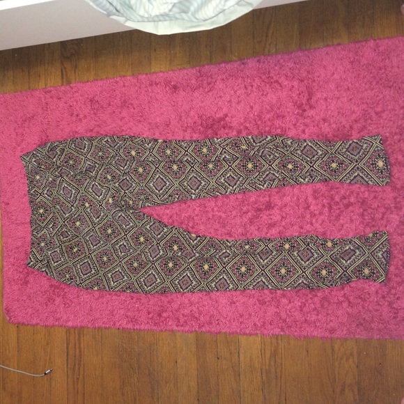 Printed pants