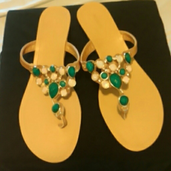 Jeweled Sandals