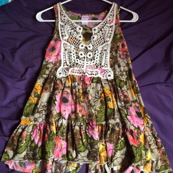 Embroidered Tank Top