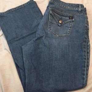 Simply Vera boot-cut jeans. Size 16P