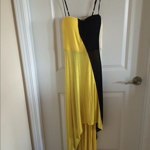 Color Block Maxi Dress-Size M